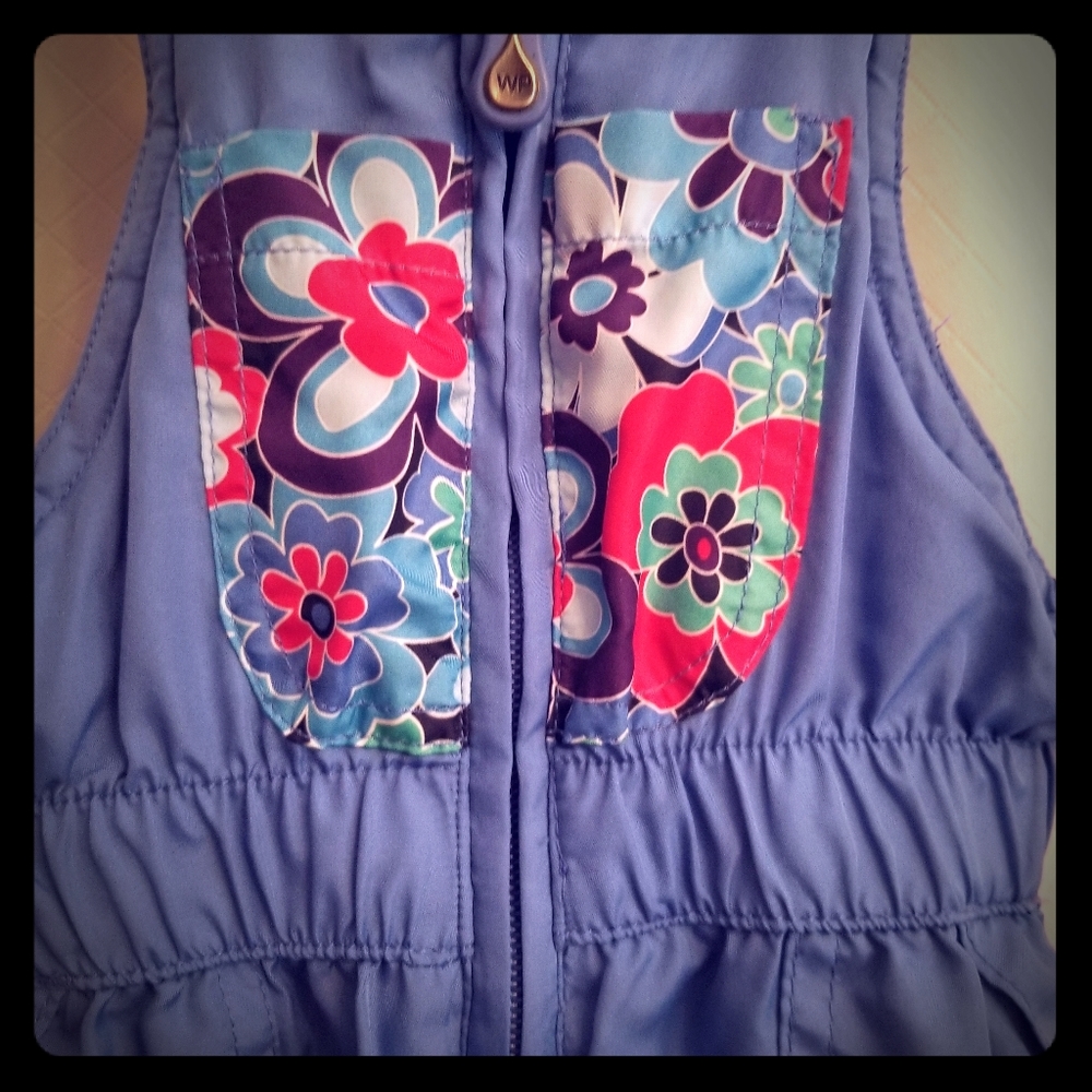 Weatherproof Girls Size 4 Blue 100% Polyester